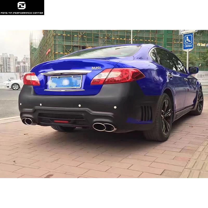 Q70 FRP автомобильный передний бампер задний бампер боковые юбки для Infiniti Q70 автомобильный комплект кузова 13-15