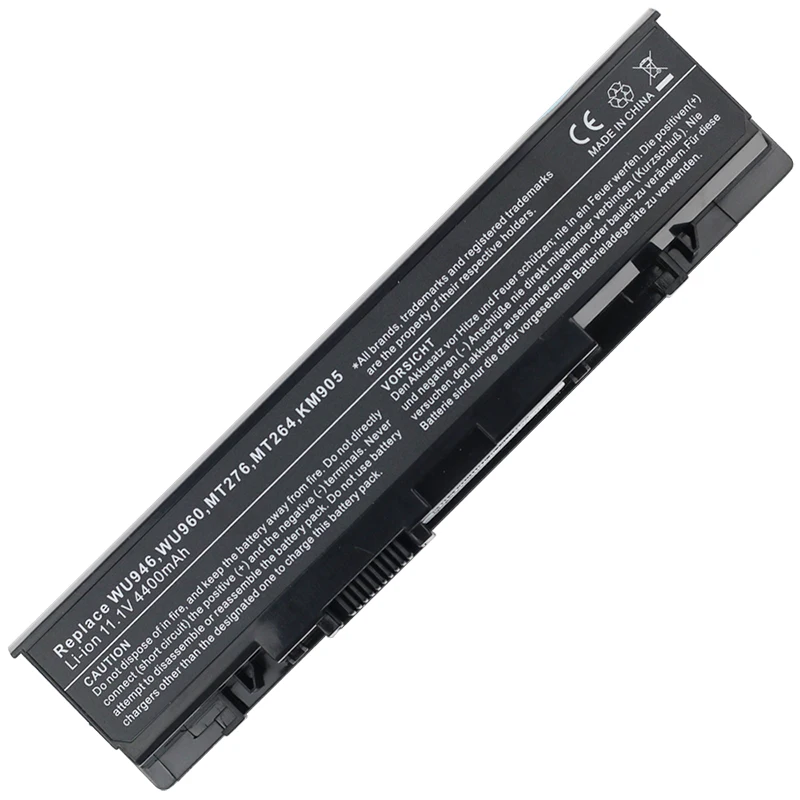 Аккумулятор для ноутбука dell Studio 1555 1535 1536 1537 WU946 PP39L 1557 1558 KM904 312 0701 RM803 RM804