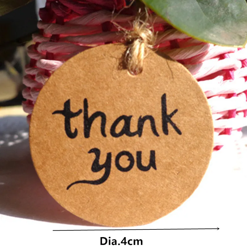 2-thank you 100 шт Подарочная коробка для свадебной вечеринки, Подарочная коробка с защитой от царапин, коробка для сладких конфет, капкейков, сувениров ручной работы, фирменный ярлык - Цвет: 2-thank you
