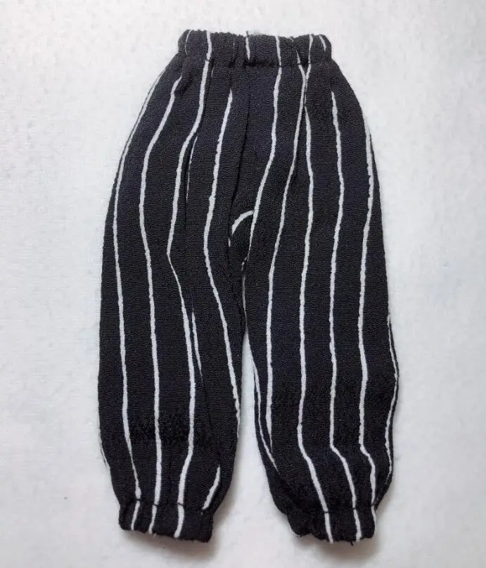 pants T02-X591 Blyth кукольная одежда 1/6 куклы аксессуары azone одежда ручной работы черный жилет полосатые штаны - Цвет: pants
