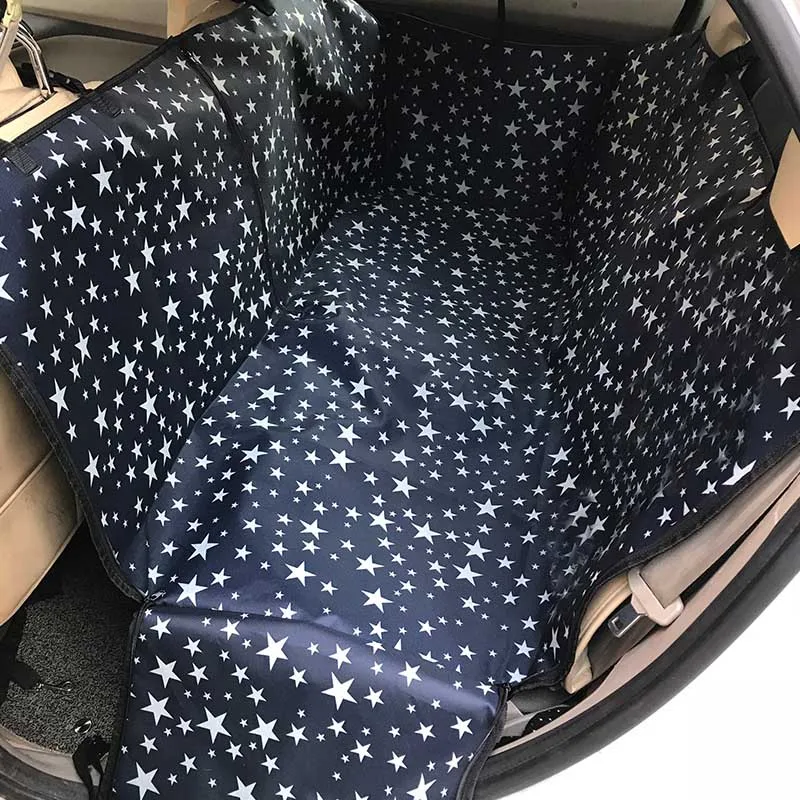 

pawstrip Pet Dog Car Seat Cover Waterproof Oxford Dog Cover Back Seat Protector Cat Dog Car Hammock Pet Dog Booster Car Basket