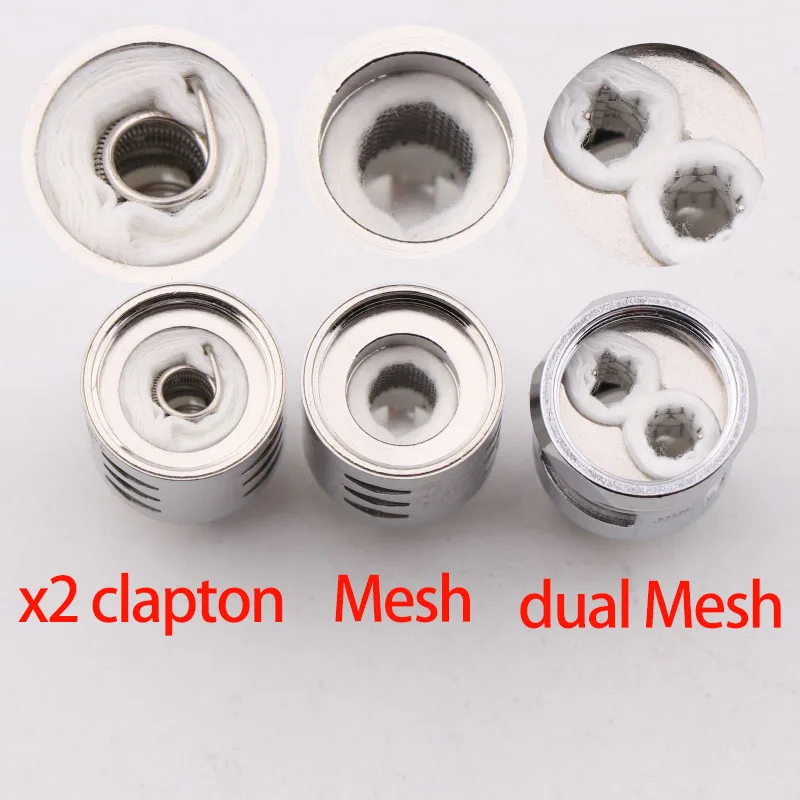 XFKM 3 шт. subohm P Сменные спирали катушка головка для V12 Prince Atomizer Q4/M4/X6/T10/x2 clapton/mesh