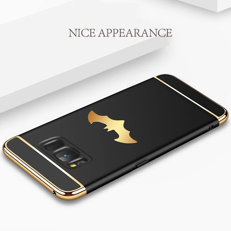 Snzvok 3D Бэтмен крылья 3 в 1 предмет чехол для samsung S6 S7 край S8 S9 plus Роскошный Galaxy A5 A6 A7 A8