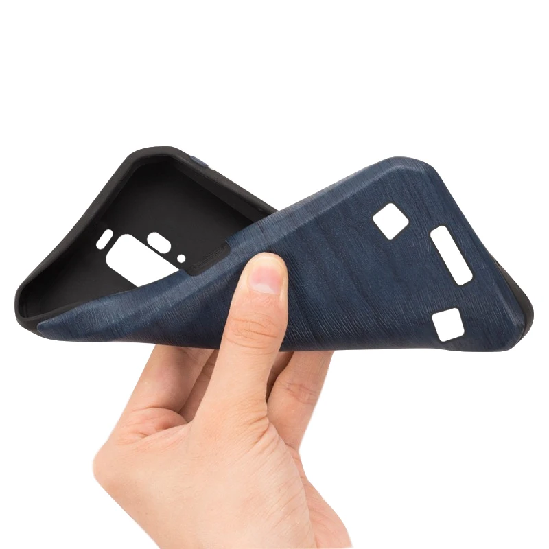 Wood grain PU Leather Phone Case For Blackview BV9700 Pro Soft Silicone Gel Back Shell |