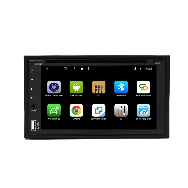 YAZH 2 Din CD DVD плеер для 6 дюймов full ips TFT lcd универсальный автомобильный стерео ГБ 32