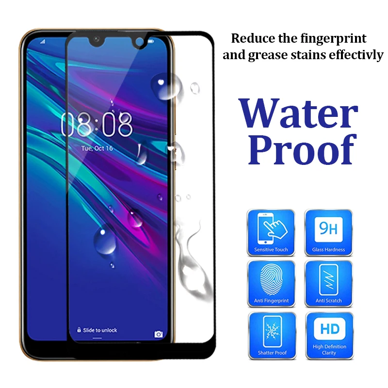 Защитное стекло 9D для Huawei Y6 2019 Защита экрана детской модели Y62019 6 09 закаленная