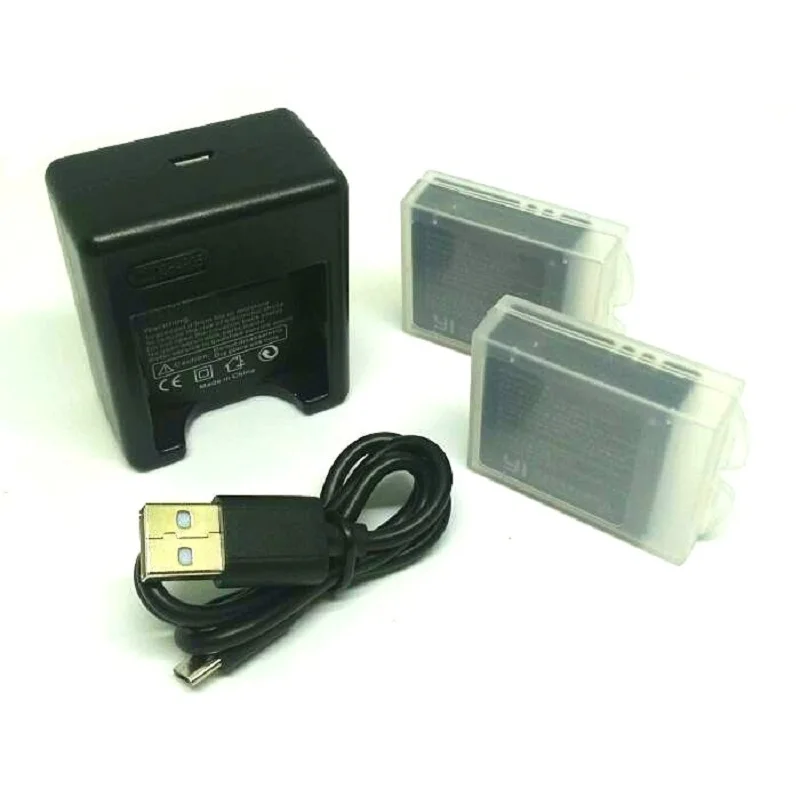 Для первоначально оплащенной спортивной экшн камеры Xiaomi YI 4K батарея AZ16 1 USB