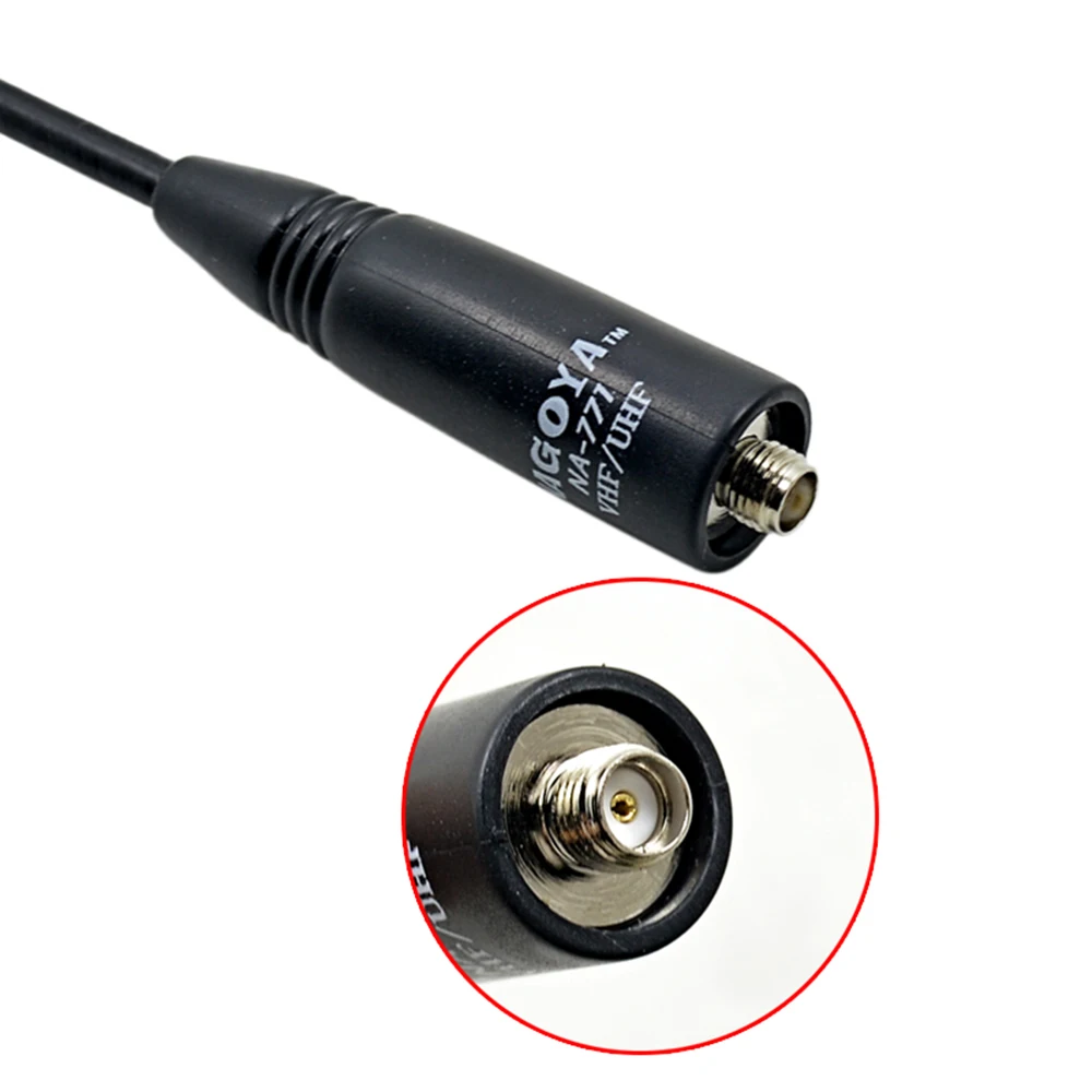 Высокого усиления NA 771 SMA F мягкая антенна Dual Band UHF/УКВ 144/430 мГц для Baofeng UV 5R 5RA B5 82 BF 888S