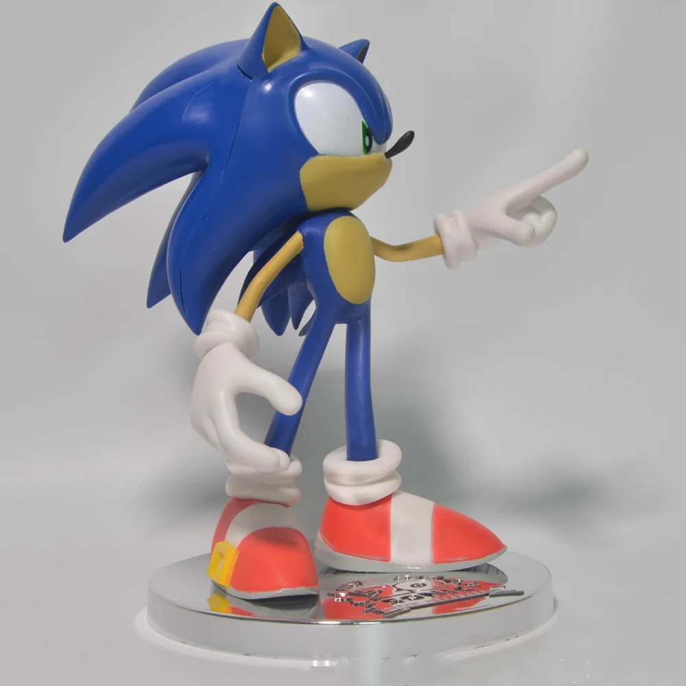 Фигурка Sonic ПВХ Супер зубная щётка фигурку 20th Юбилей подвижный горячие игрушки