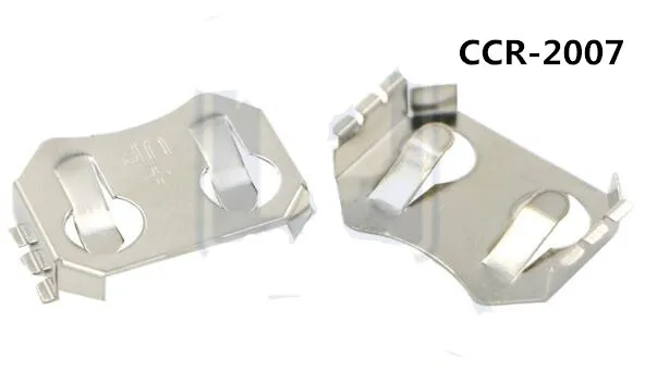 CR2032 выступающий батарейный контакт CR2020 держатель батареи CR2025 батарейный зажим SMT THM CCR-2002 CCR-2003 CCR-2004 - Цвет: CCR-2007
