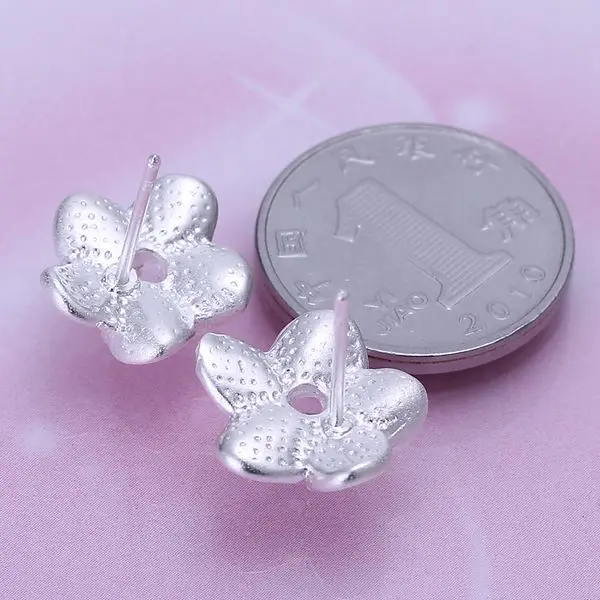 Оптовая продажа высококачественные ювелирные изделия посеребренные серьги с