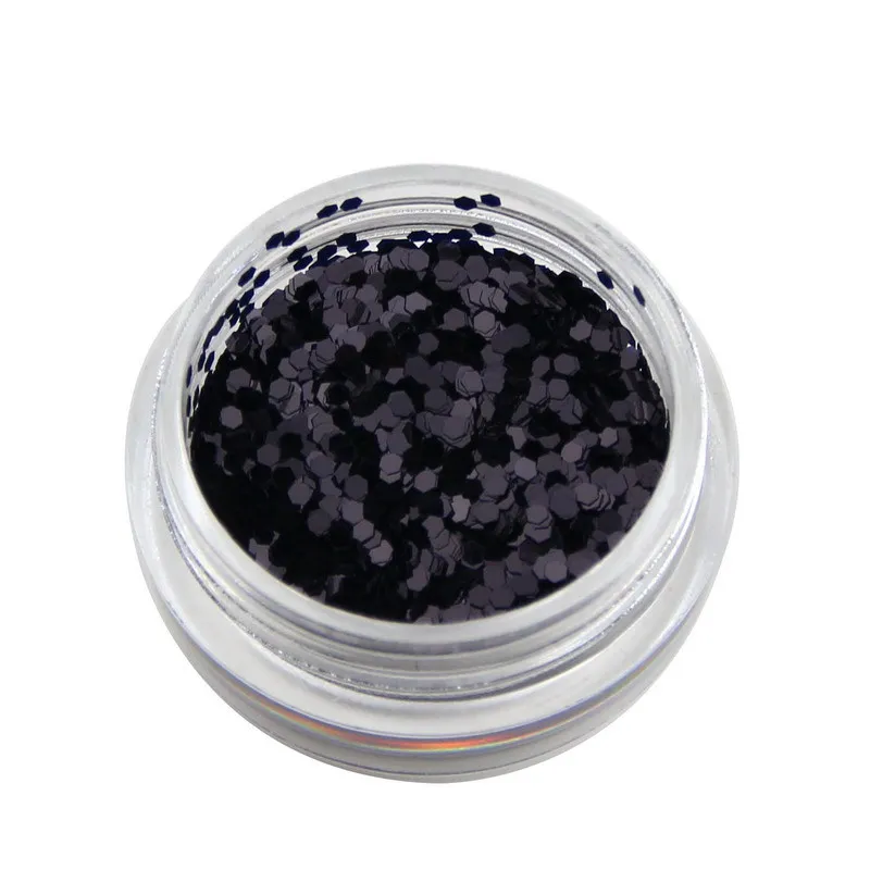 12 бутылки высокое качество Глиттеры для ногтей комплект Многоцветный Nail