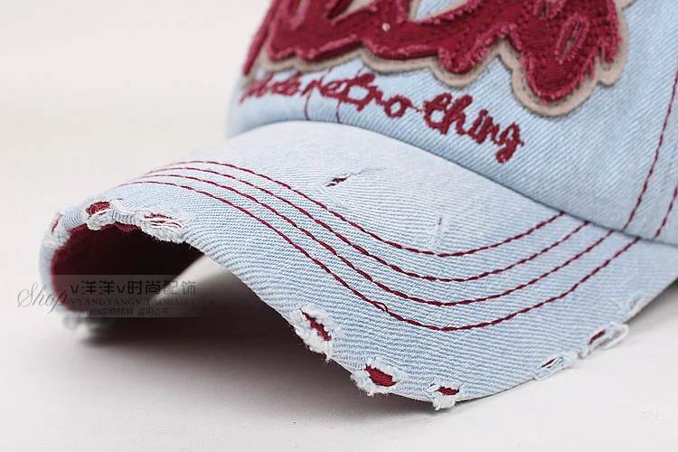 Patch grinding retro cowboy hat men women spring/summer day sun duck tongue baseball cap 9# | Аксессуары для одежды