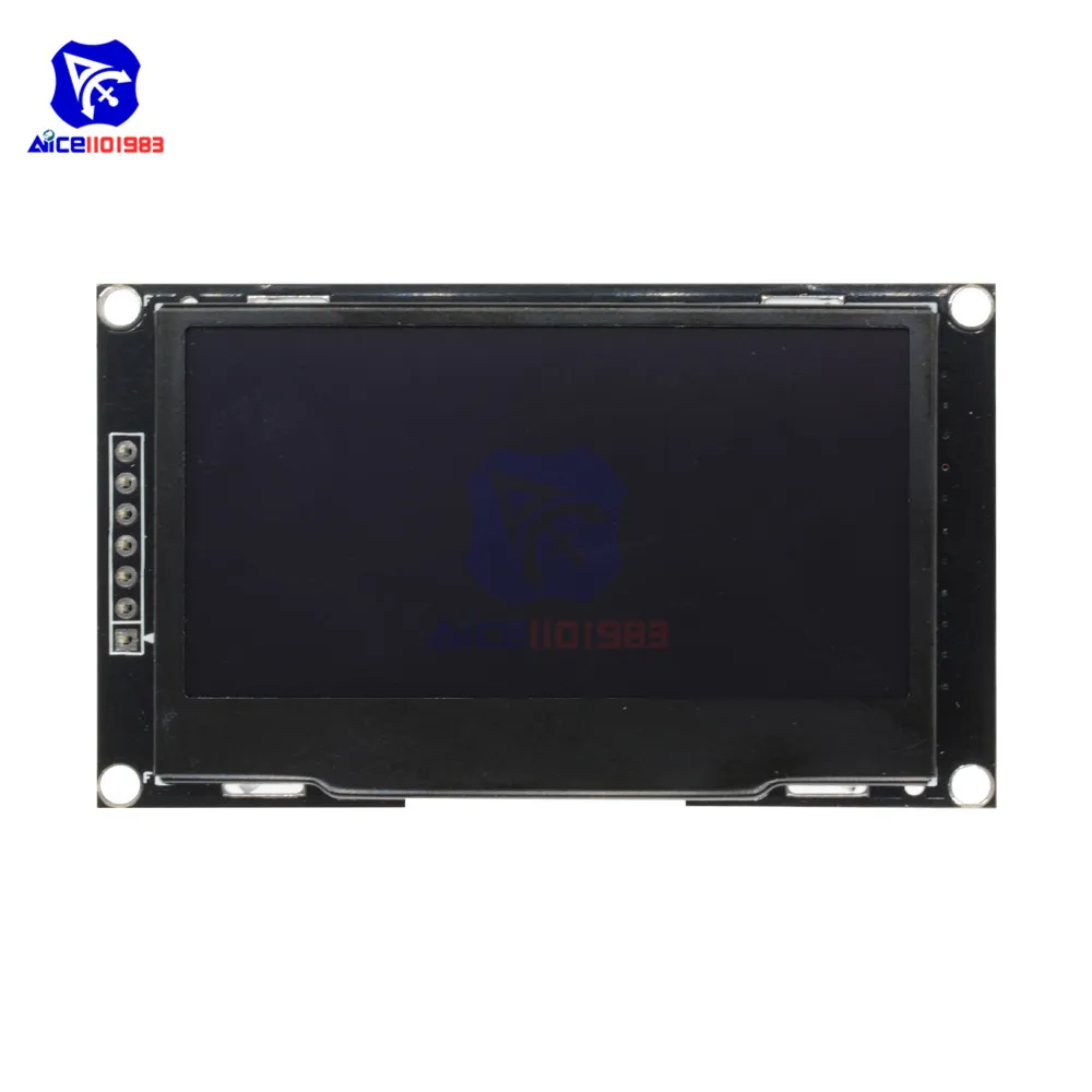 2,42 дюймов 128X64 OLED ЖК-дисплей Дисплей модуль SSD1309 12864 7-контактный SPI/IIC I2C серийный Интерфейс для Arduino UNO R3 C51