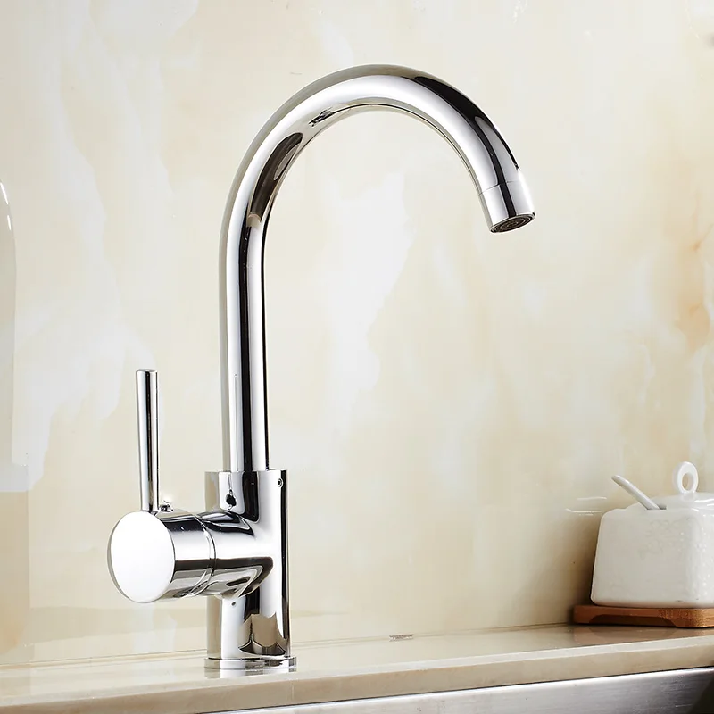 Черный смеситель для раковины в ванной комнате с одной ручкой черный латунный