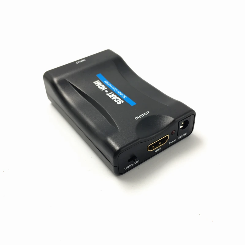 Видеокоммутатор DOITOP 1080P конвертер SCART в HDMI аудио высококлассный адаптер сигнала