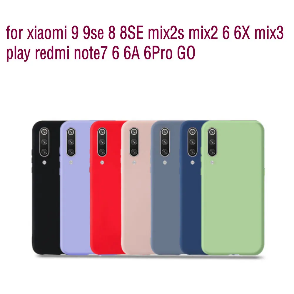 Ультратонкий чехол с защитой от падений для Xiaomi Redmi 6 6X 6A 8 9 global special edition