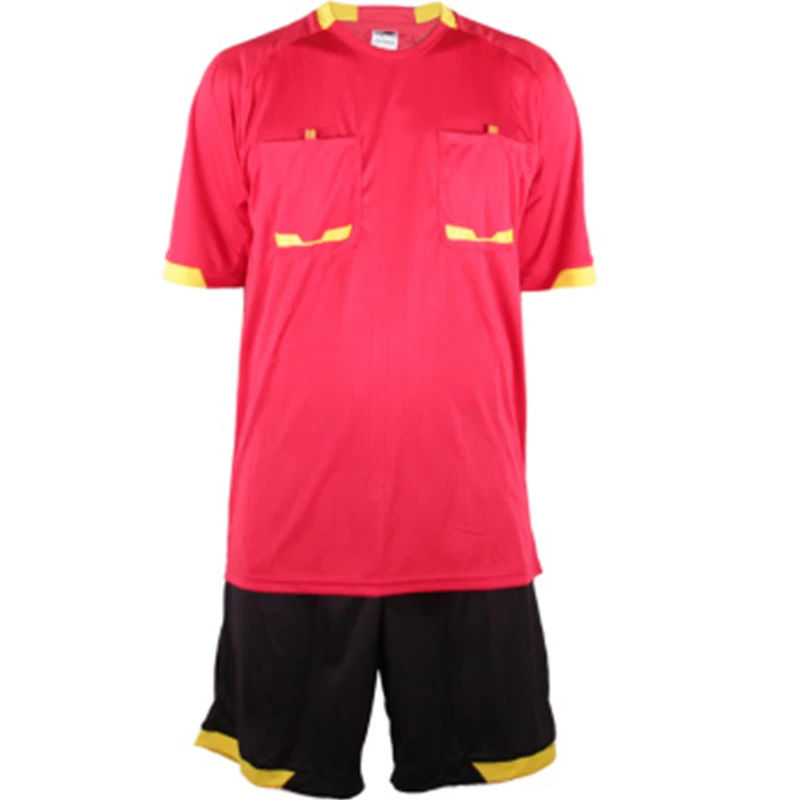 Новинка набор для судей мужские футбольные майки комплект футбольной одежды