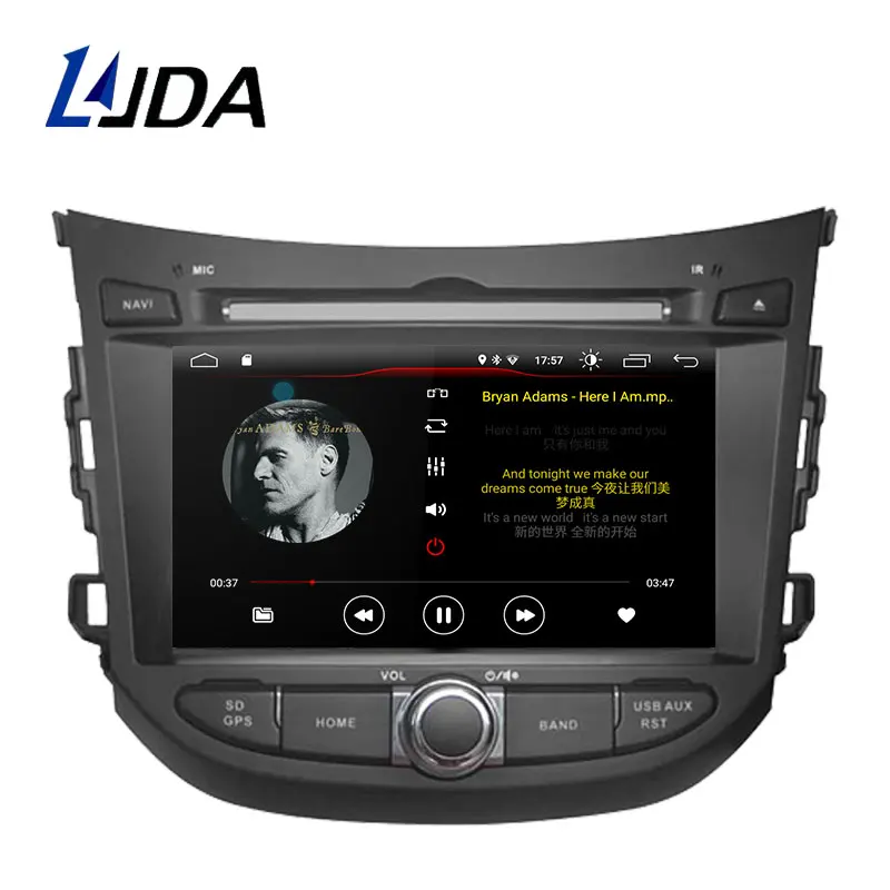 LJDA Android 10,0 автомобильный dvd-плеер для HYUNDAI HB20 2 Din Автомобильный Радио gps Навигация стерео Мультимедиа wifi автоаудио головное устройство 2+ 16