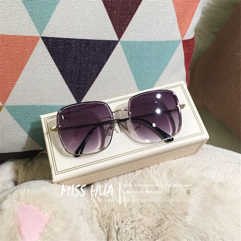 Женские солнцезащитные очки MS брендовые дизайнерские большого размера UV400