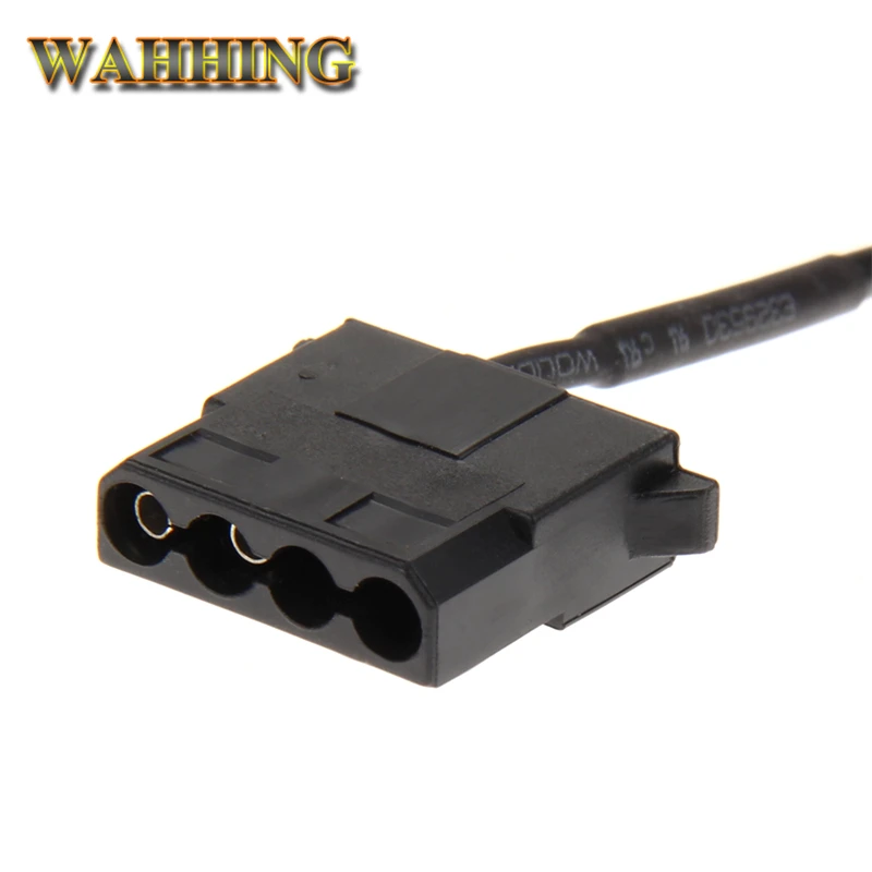 USB to 4 Pin Molex Fan Power Cable, 12V 4Pin Female to 5V USB Male Adapter, Computer Case Connector HY1582 - 1 Piece image 5