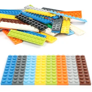 2*10 точечный низкий кирпич 100 глот строительные блоки части кирпич рассеянные Частицы блоки DIY Развивающие игрушки