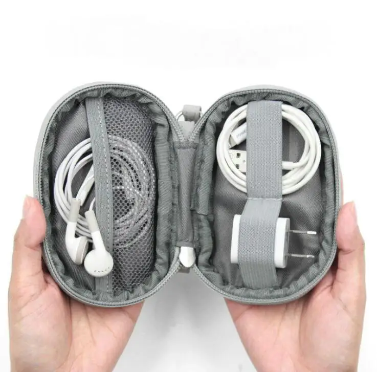 Новая Емкость для электроники дорожный объектив камер сумка хранения USB кабель