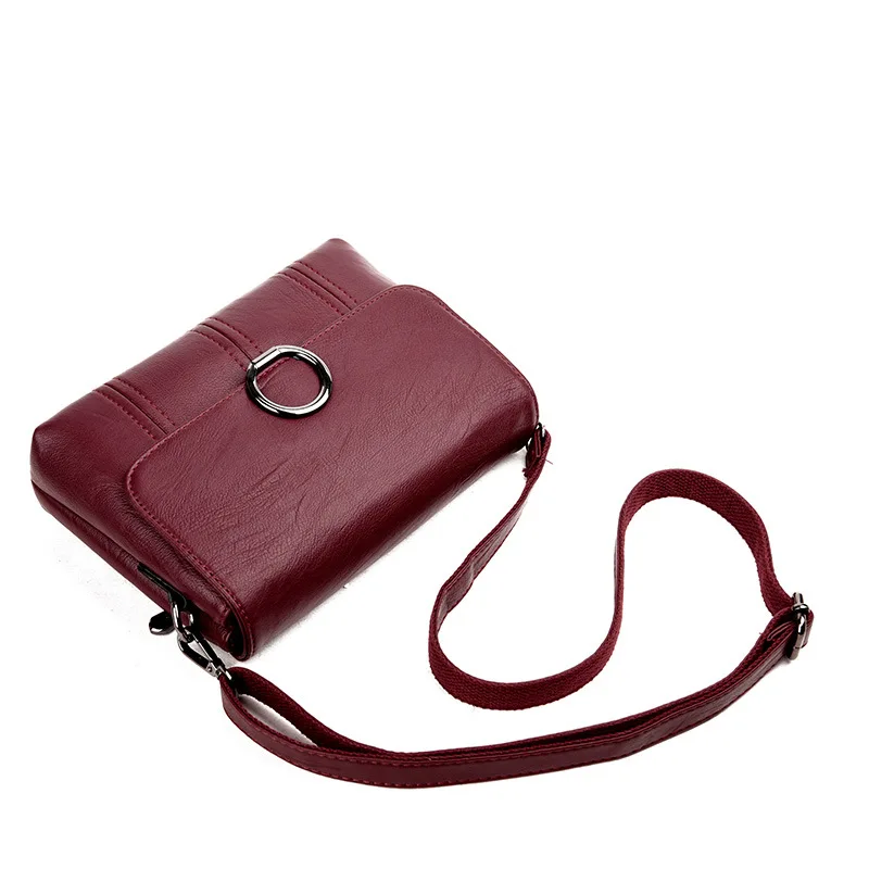 Женская сумка кожаная через плечо|bolsa feminina|women crossbodytote handbag |