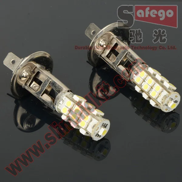 2 шт./лот мощные светодиодные противотуманные фары h3 h1 25smd 1210/3528 автомобильные