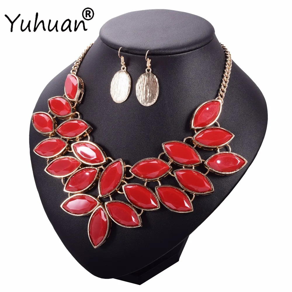 Yuhuan Jewelry Для женщин зерен риса Форма Подвески Ожерелья для мужчин Серьги