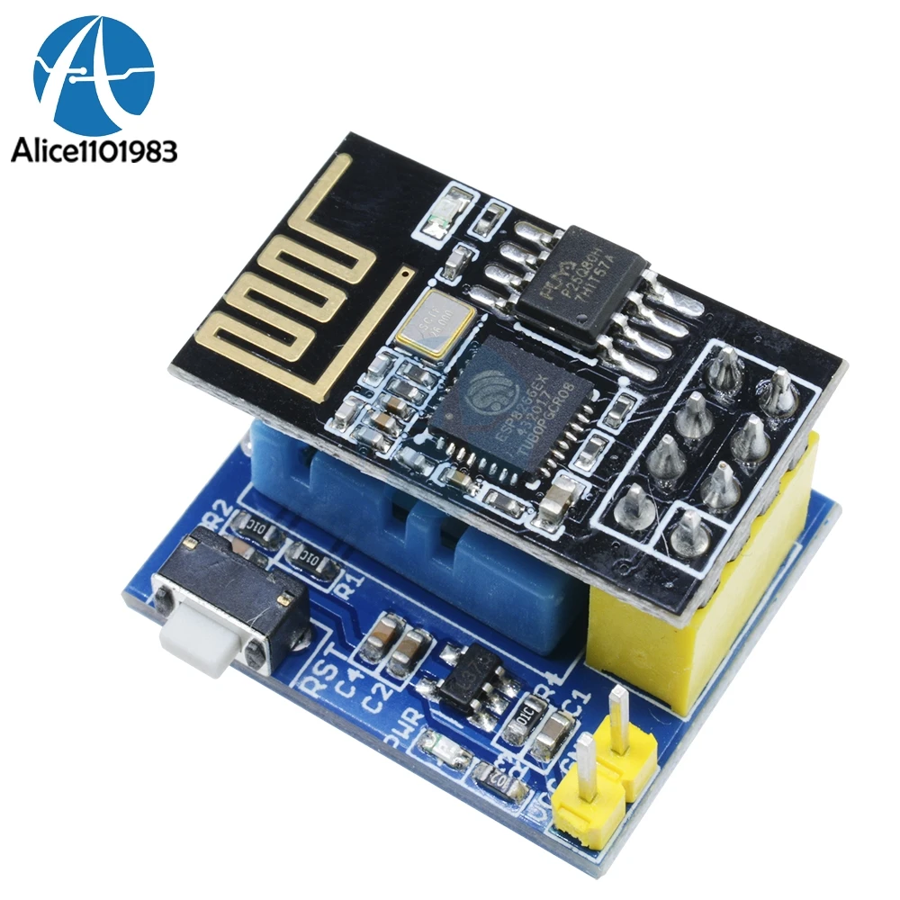 Модуль датчика температуры и влажности ESP8266 ESP-01 ESP-01S DHT11 esp8266 Wi-Fi NodeMCU умный дом IOT с
