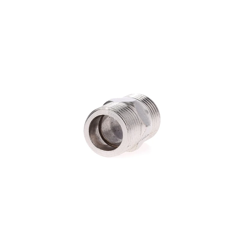 

1/2" Male x 1/2" Male Hex Nipple Stainless Steel SS304 Threaded Pipe Fitting NPT