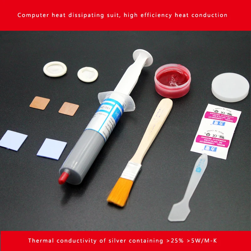 Новая 30 г серая теплопроводная смазка паста смесь силикона используется для