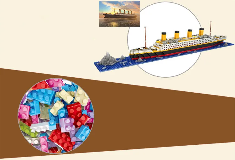 

1860pcs Blocks Diamond Building Blocks DIY Assemblage Model Mini Bricks compatible all brand ship