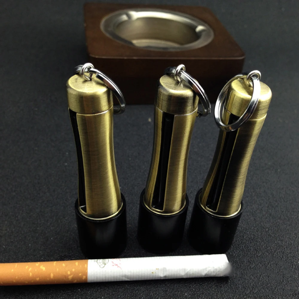 Новый Перманентный Матч зажигалка с брелоком Кемпинг пляжи Fire Starter кремневый