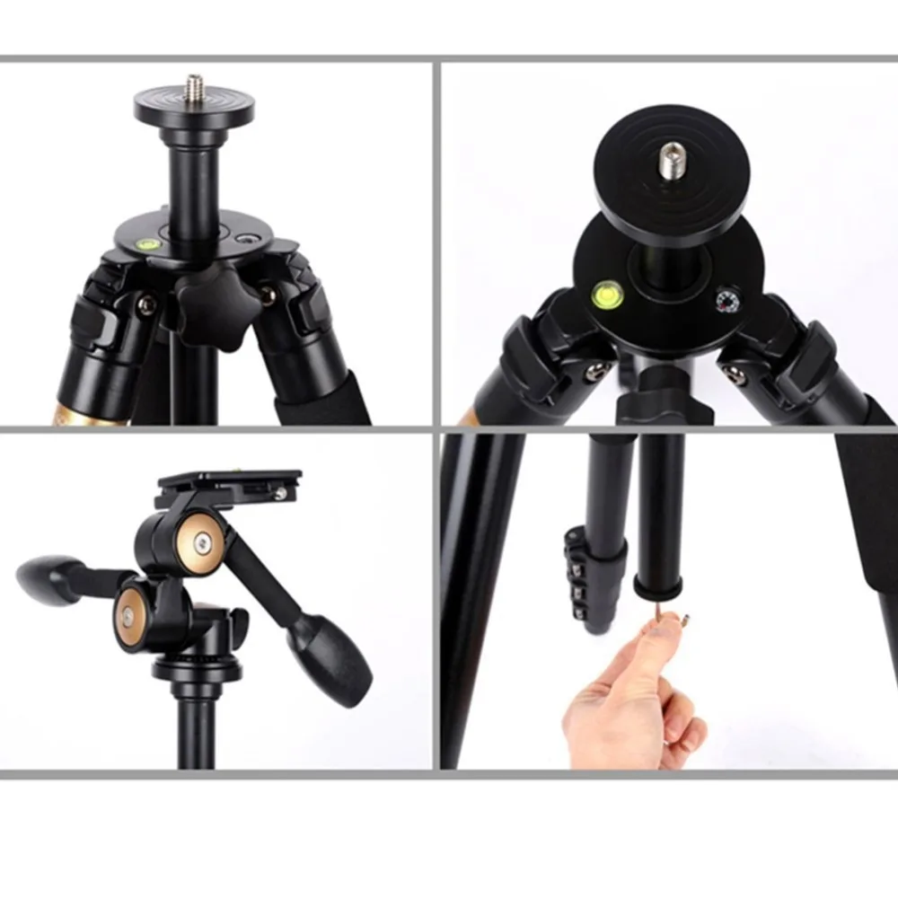 Профессиональная DSLR видеокамера QZSD Q620 штатив + панорамная головка стабильная