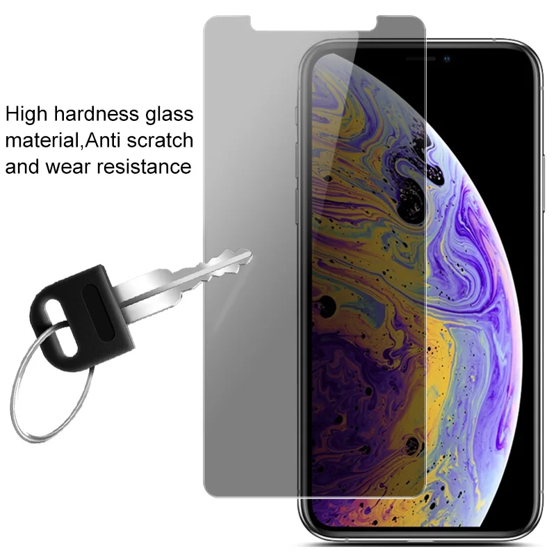 Защита конфиденциальности антибликовое стекло для Iphone XS Max закалённое IMAK защита