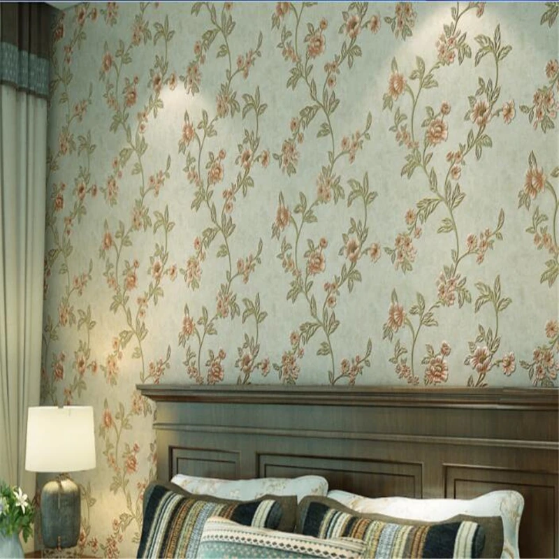 

beibehang wallpapers for living room Damascus non-woven wallpaper roll bedroom wallpaper papel de pared wallpaper for walls 3 d