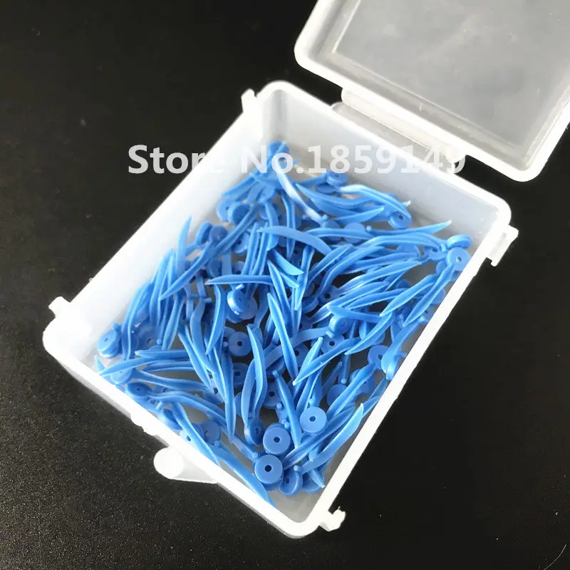 Одноразовые стоматологические клинья 100 шт./кор. медицинские пластиковые дуговые