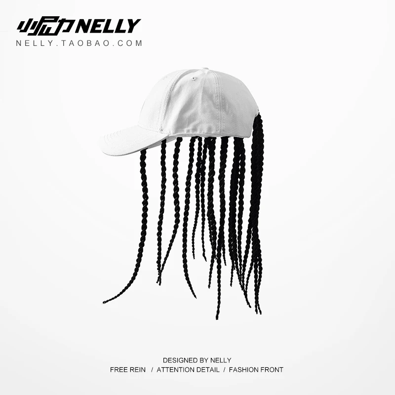 Уток язык шляпа Скорпион хип хоп сплошной цвет мода Modis парик ювелирные изделия