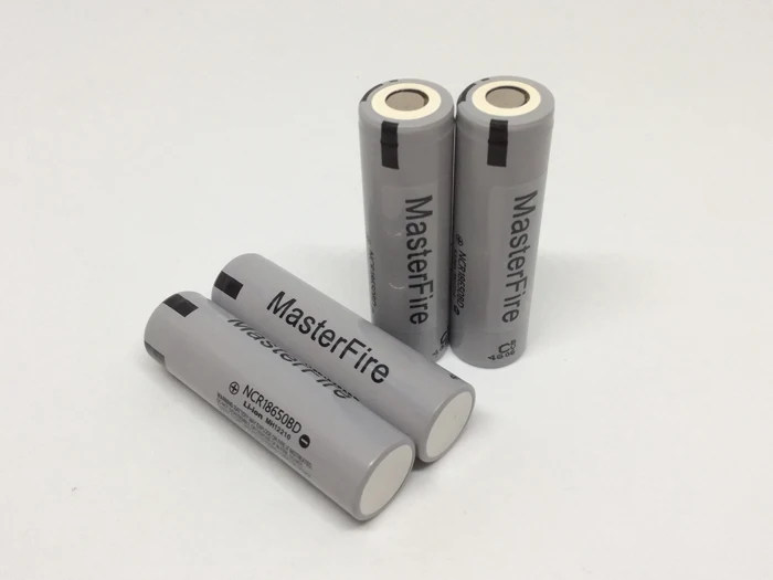 

MasterFire 8pcs/lot Original 18650 battery high drain NCR18650BD 3.7V 3200mAh batteries cell 10A discharge for Panasonic,E-Cigs
