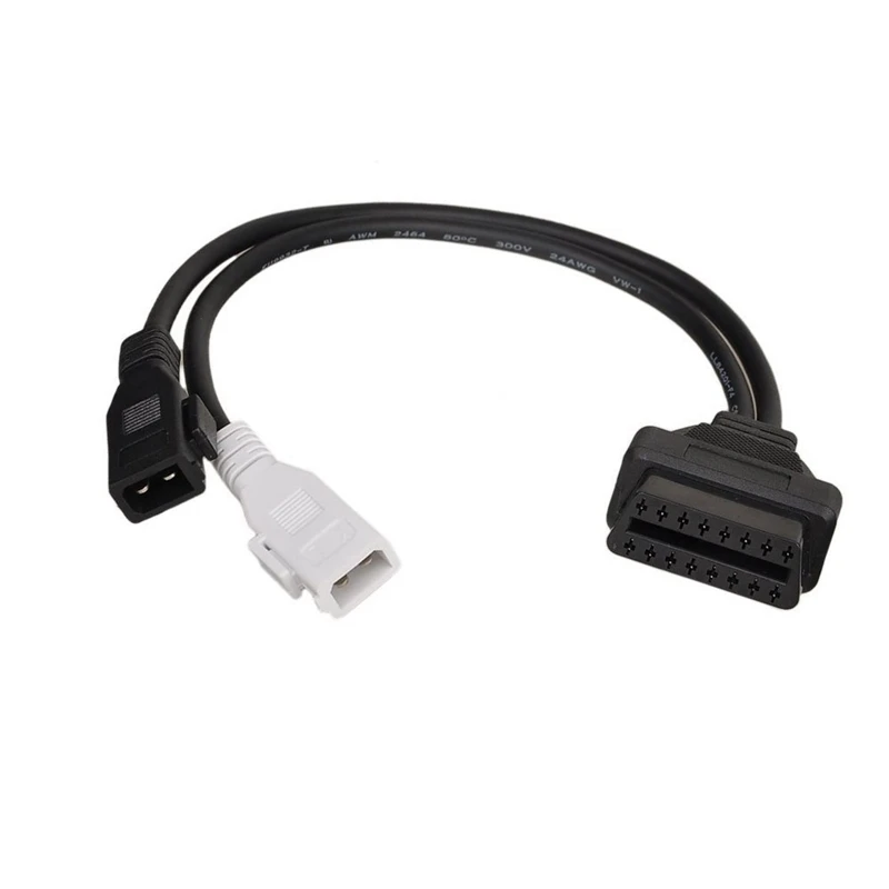 2018 продвижение кабеля OBD 2 для Audi/VW/Seat/Skoda 2x2 к 16 контактный Женский Диагностический