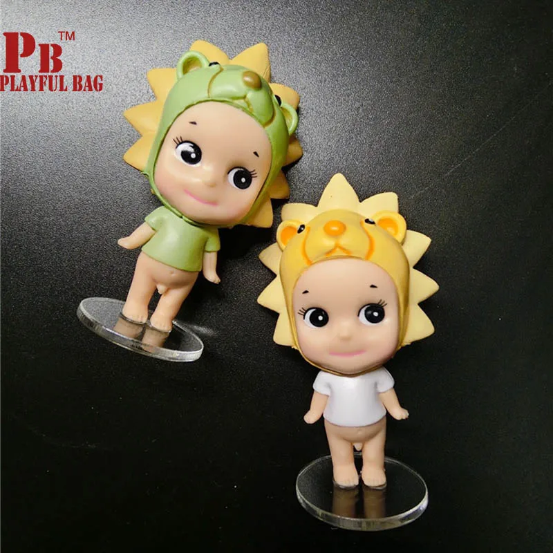 Pb игривый сумка 2018 новые банные халаты в виде животных для маленьких Ангел Кукла