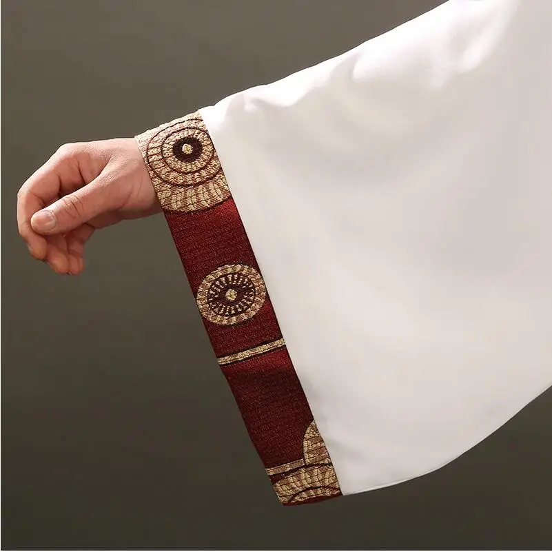 Мужская одежда мужской модифицированный костюм Hanfu scholar для мальчиков халат