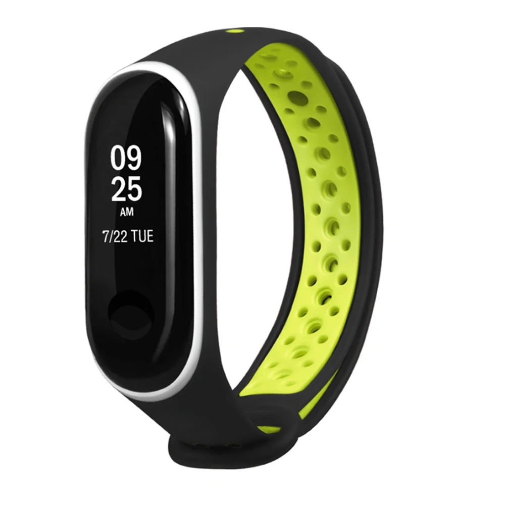 Цветной ремешок FIFATA Mi band 3 аксессуары для смарт-браслета Xiaomi MiBand mi Band Mi3 |