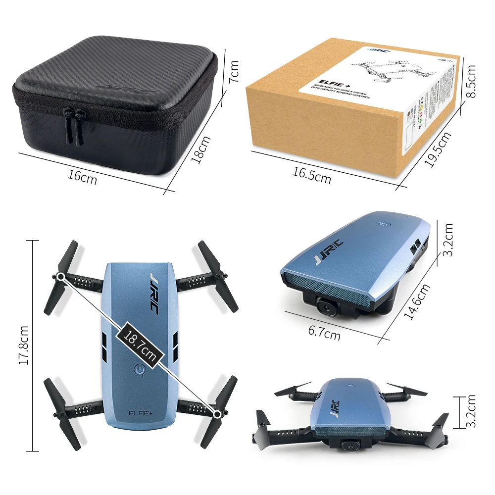 JJRC H47 складной FPV RC Дрон с 720P wifi камерой 2 4G 6 осевой Безголовый режим удержания