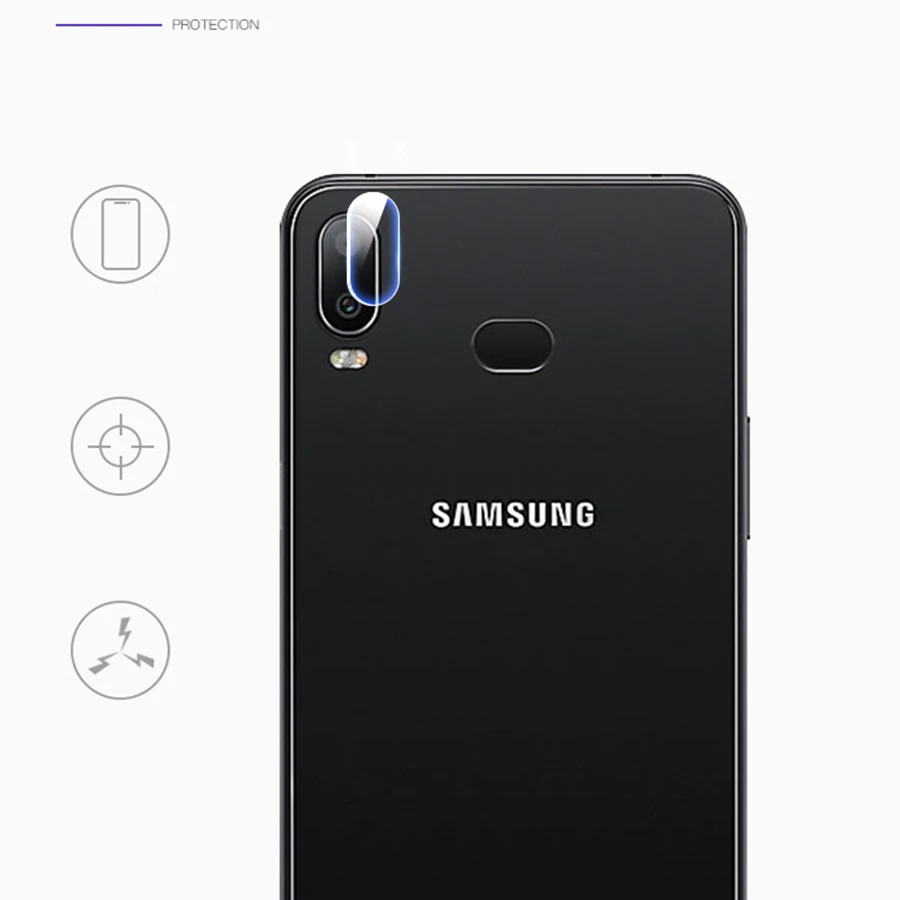 Закаленное стекло для объектива задней камеры SAMSUNG Galaxy A50 A30 A70 A90 A10 M10 M20 M30 A7 A9 2018 A8s