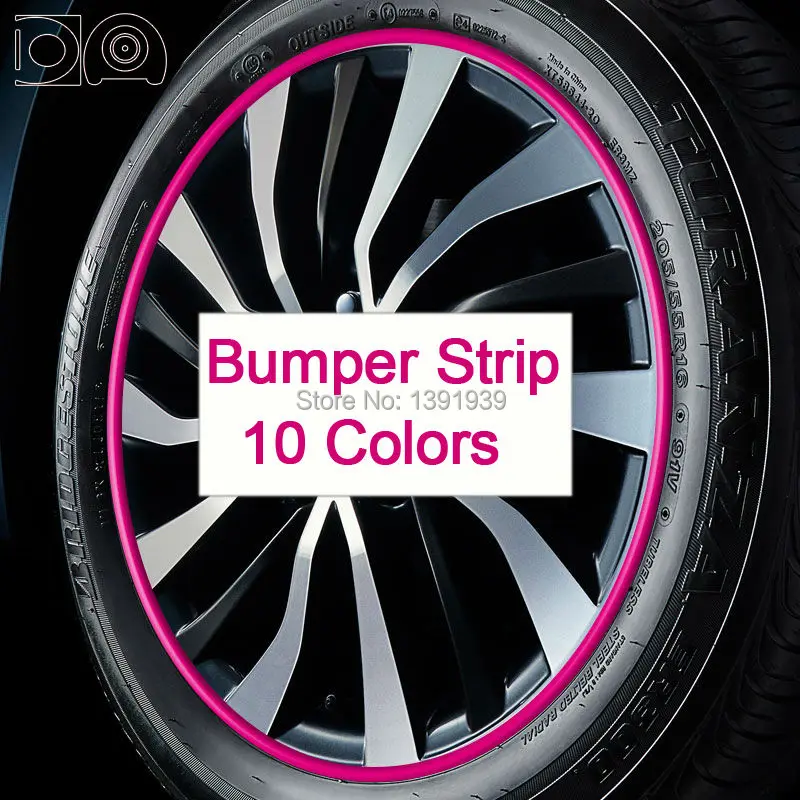 8 метров автомобильная лента для обода колеса бампера Mazda 3 2 6 5 8|car bumper strips|bumper strips