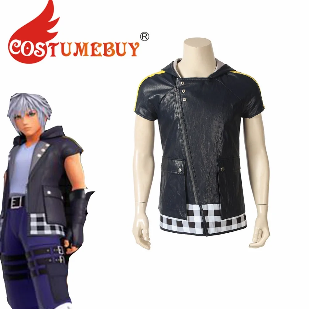 Костюм для косплея Game Kingdom Hearts 3 женская кожаная куртка L920 | Тематическая одежда и