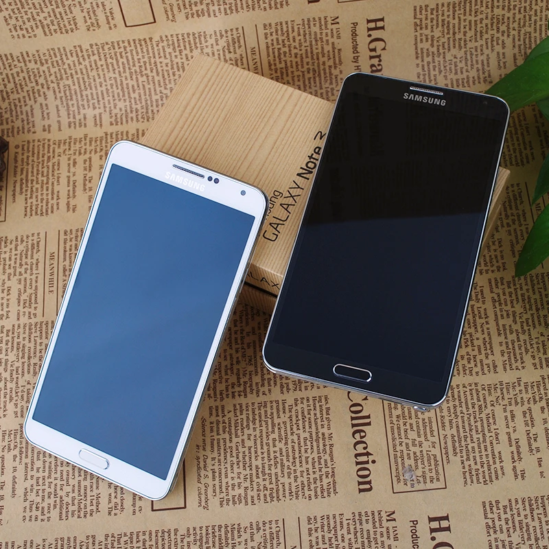 Открыл samsung Galaxy Note 3 4G LTE Смартфон Android 5 7 дюймовый N900 1920x1080 13MP 16 Гб NFC Передняя и